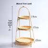 3-Tier Natural Bamboo Woven Basket