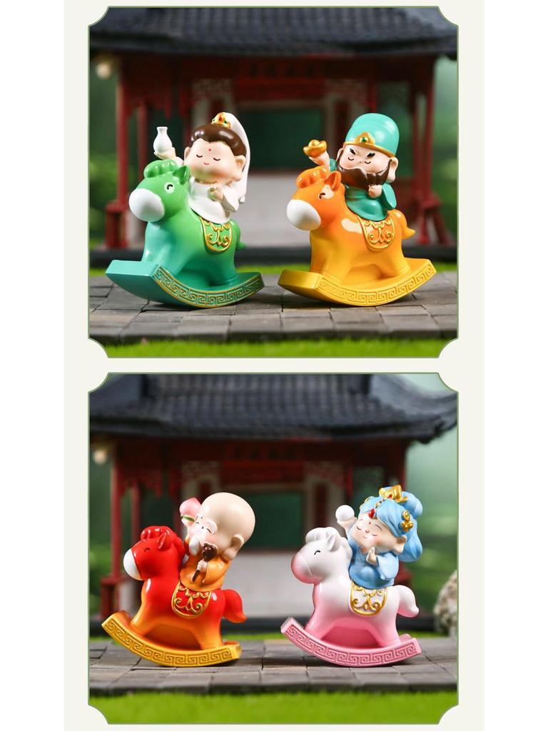 Xianma Blind Box: Trendy Resin Desktop Figurine - Cute and Fun Gift