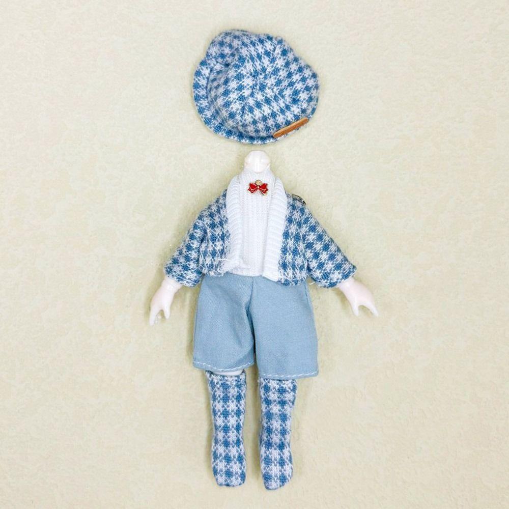 High Quality Fashion Doll Clothes 18 Styles Toys T-shirt Pants Children DIY Girls Doll Skirt 16~17cm Doll/1/8 BJD Doll