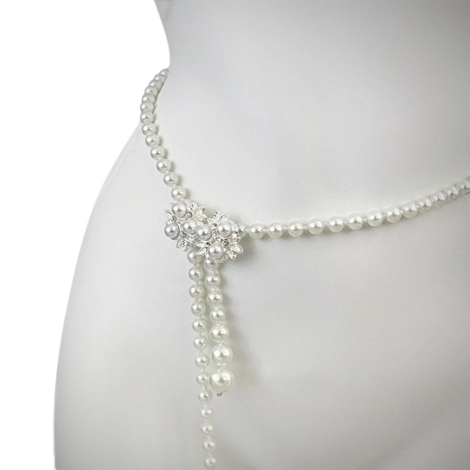 

Блингблинг Пояс Стильный Многослойный Жемчужный Пояс-Цепочка Изысканная Цепочка Цепочка для Живота для Танца Живота Пояс-Цепочка F