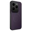 Carbon Fiber Texture Phone Case For Infinix HOT 40 Pro 40i Magnetic Wireless Charging Shockproof Matte Silicone Soft Cover Cases
