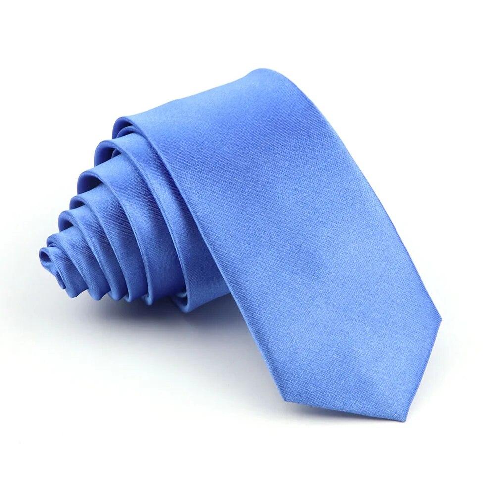 Cravate 5 cm, pour hommes, Angleterre, version étroite, décontracté, groupe de couleurs unies, couleur unie, cravate