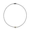 Gold Heart Pendant String Knot Bracelet (C2503AC1311_BK)
