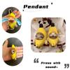 Cute And Soft 20cm Banana Cat Plush Keychain With Sound