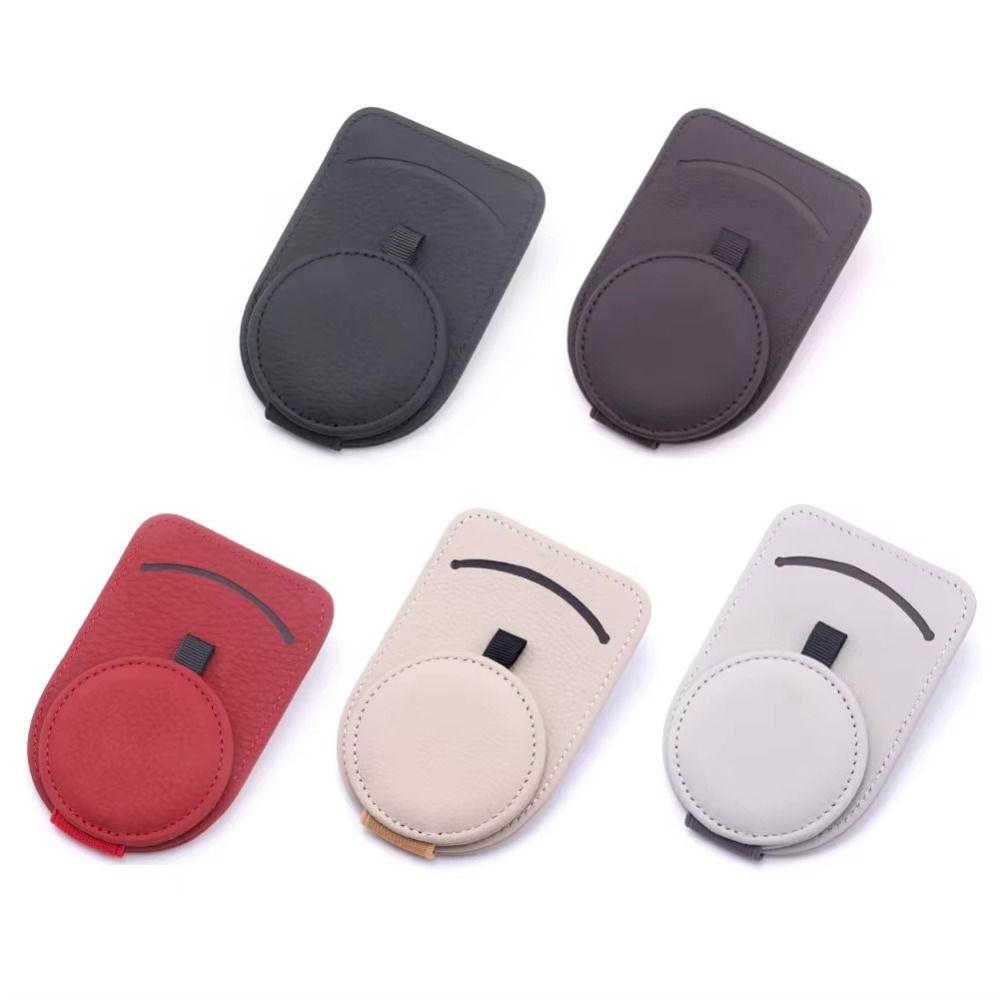 Multifunctional Storage Sun Visor Sunglasses Frame Magnetic Eyeglass Hanger Clip  for Car Interior