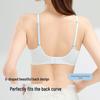 Seamless Women's Bra: Small Chest, Lightweight, Comfortable, Wire-Free, Breathable Cup, Extra Padding for Summer.