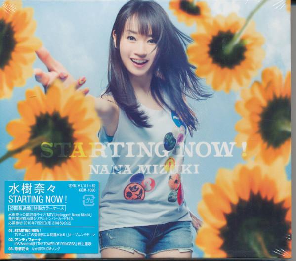 CD MIZUKI NANA - STARTING NOW!  KICM1690 King Records 2016 Japan Japanese Pop/Rock Used