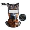 Cycling Face Mask 3D Animal with Ears, Breathable Ice Silk Balaclava for Moisture Wicking Spring Summer, Quick Drying UV Protection Full Cover