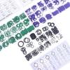 1 Box 3 Colors Sealing Elastic Band Rubber O-Ring Set Gaskets Seal Nitrile Rubber Bands High Pressure O-Rings Repair Kit