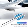 Car Metal Emblem Sticker Automotive Styling Badge For C3 C5 C5X C4 e-C4 X e-C3 C-Elysee Berlingo C1 C-Crosser C6 C2 AIRC