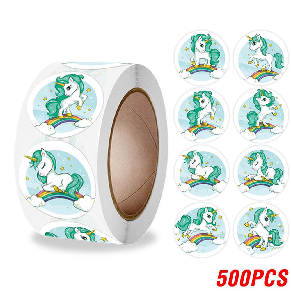 500pcs Cute Cartoon Unicorn Stickers for Kids Reward