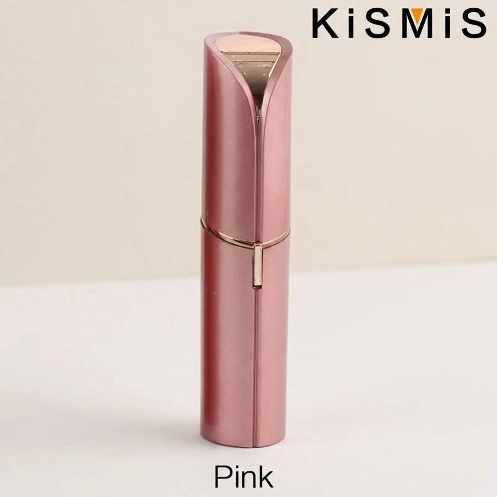 

Lipstick-Style Electric Eyebrow Trimmer Portable Mini Razor Shaver for Women Eyebrow Face Epilator Compact Easy to Carry рожевий