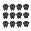 Brand New Durable 12Pcs Rivets Clips Expanding Screw Plastic for Mini