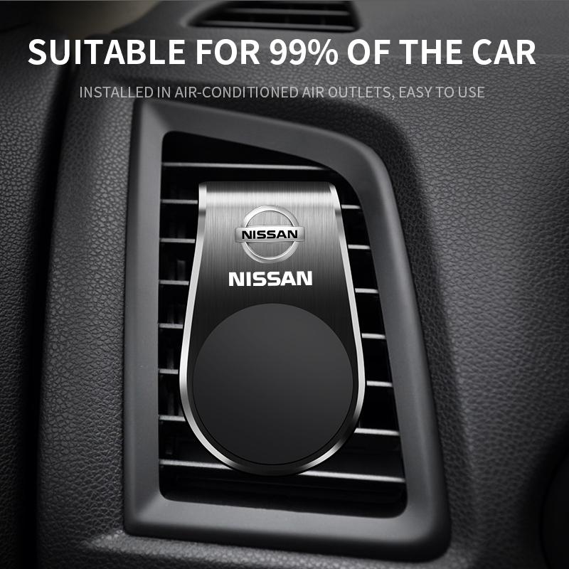 Metall Magnetischer Auto Handyhalter Für Nissan Sentra Altima Versa Bluebird Sunny Maxima X-Trail Pathfinder Murano Armada Kicks GT-R Quest