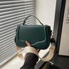 Fashi Versatile Women Pu Shoulder Bags Outing Portable Ladies Adjust Crossbody Bag Simple Solid Color Female Saddle Handbag