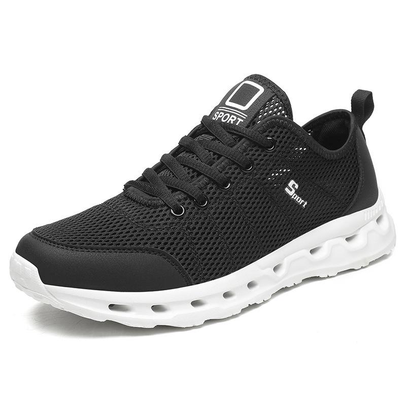 Men's 2021 Summer Casual Mesh Sports Shoes - Breathable, Outdoor, and Driving-Ready.