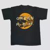 REM. - Camiseta Preta de Algodão com Manga Curta Verde Tamanho Único Nova Tops Tee