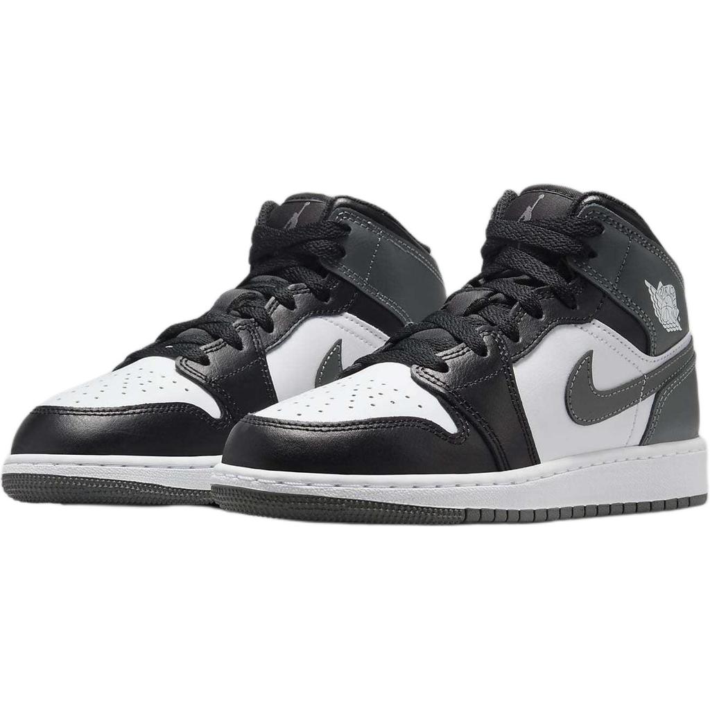 Air Jordan 1 Mid GS Black White Iron Grey DQ8423-001
