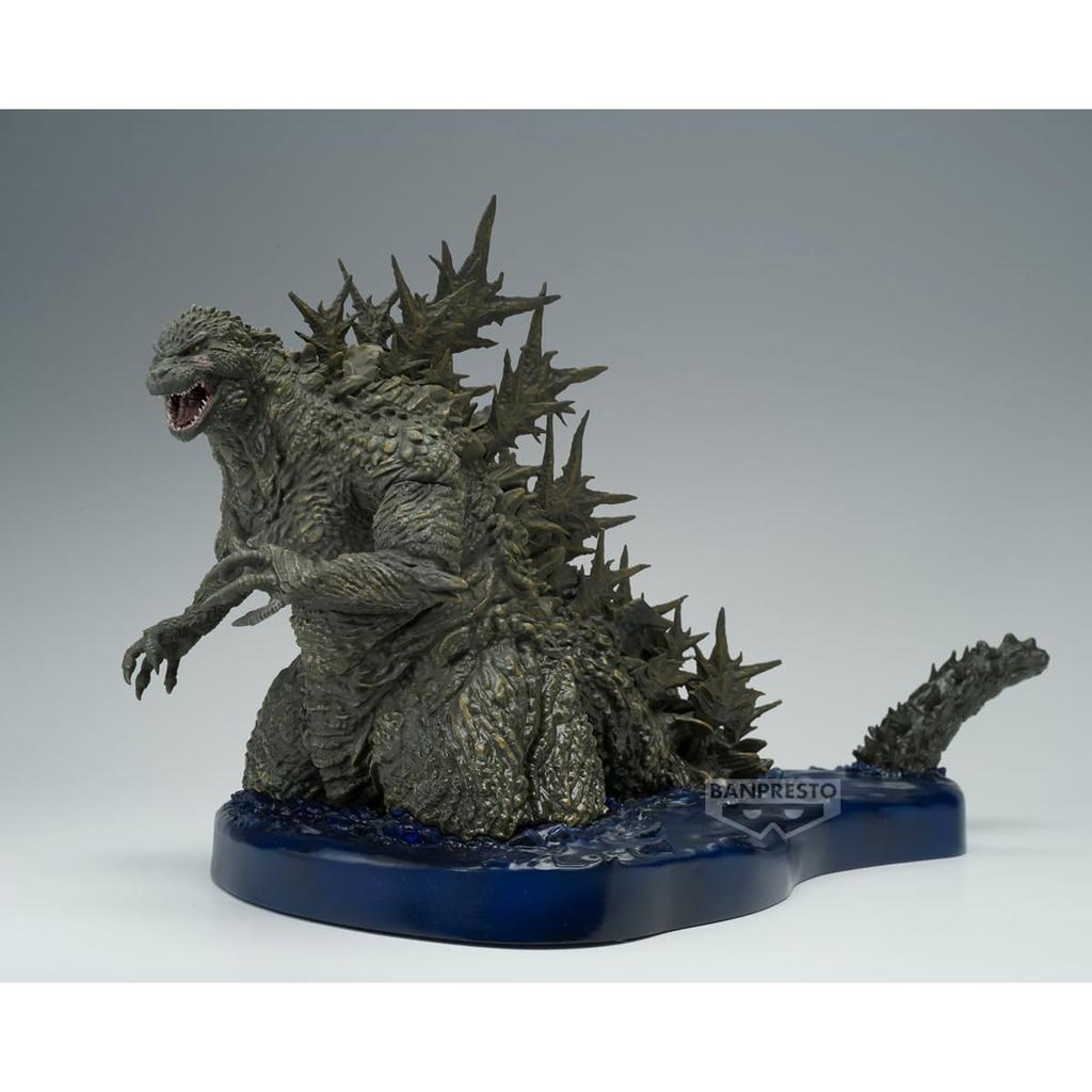 BANPRESTO Godzilla Godzilla Minus One Art Vignette Collectible Offshore Image Multicolor Perfect for Anime Fans (2023) Figure, Version, 27cm,