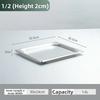 Stainless Steel Food Pan GN Pan with Lid 32.5 cm x 26.5 cm Rectangular Tray Basin Square Basin Thickened Food Storage Container