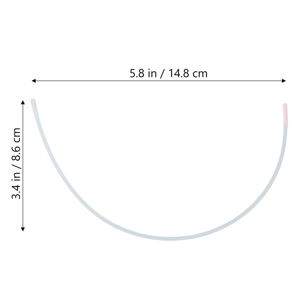 10 Paar Bügel für BHs Bügelersatz mit Stahlringstütze Metall