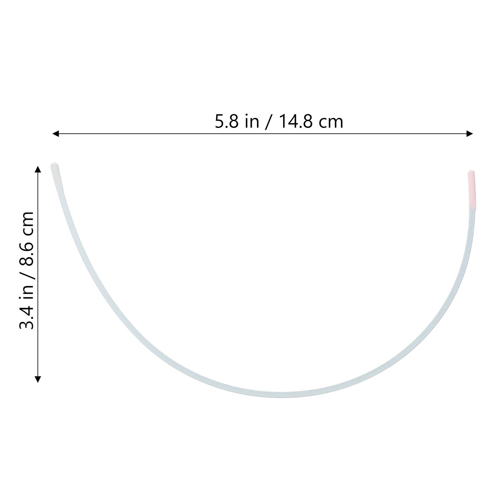 

10 пар дроту для бюстгальтерів для заміни кісточок з металевою підтримкою у вигляді кільця