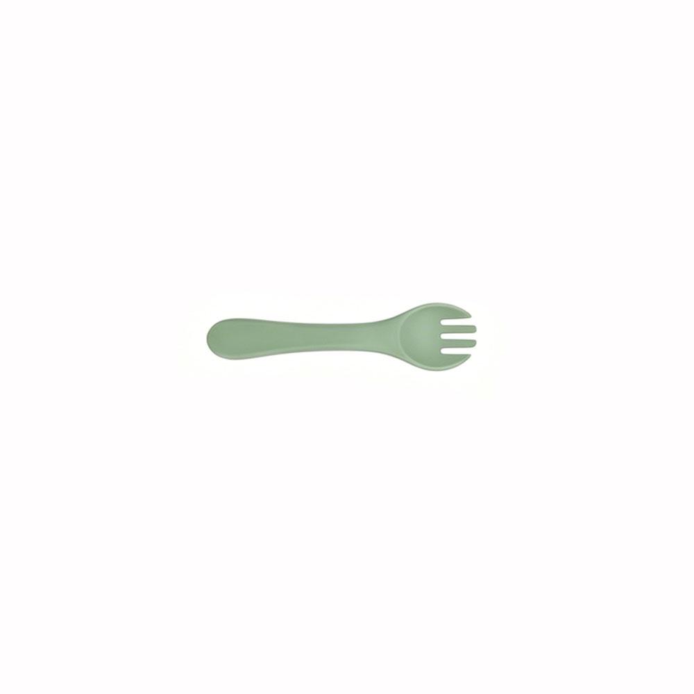 Silicone Baby Tableware Set: Feeding Bowl, Fork, Spoon & Food-Grade Dinner Plate