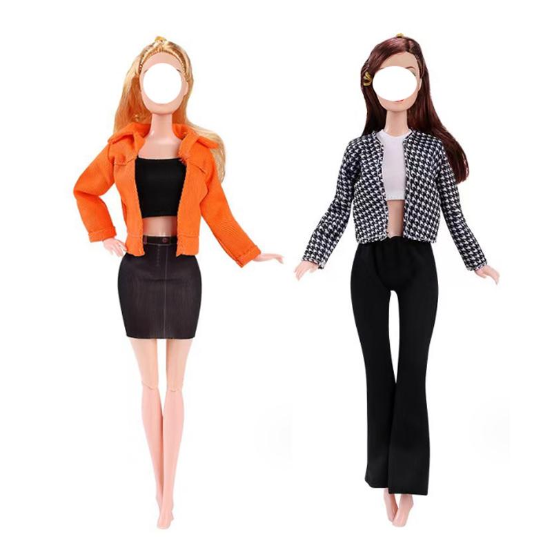 Handgefertigte Prinzessinnenkleider für 11,5-Zoll-Puppen Ballett-Kleider-Set 1/6 Puppenkleidung und Zubehör Spielzeug für Kinder Verkleidungsspaß