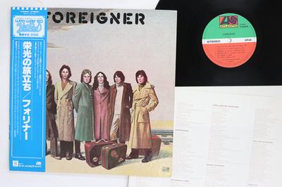 LP Record FOREIGNER  Foreigner P6385A ATLANTIC 1980 Japan Obi Rock Used