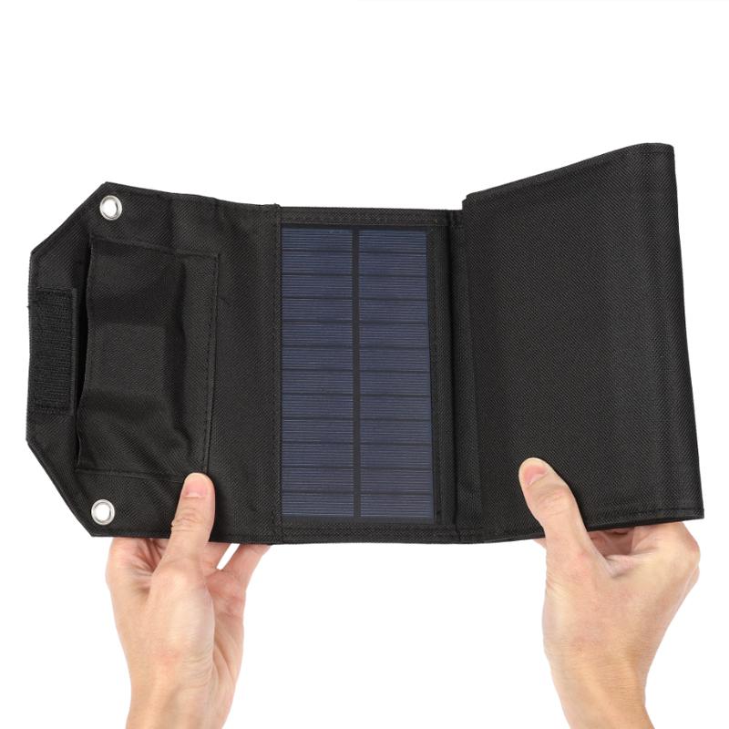 100W 80W 60W Foldable USB Solar Panel Outdoor Folding Solar Cell Charger Mobile Power Bank Climbing Camping Hiking Phone Charger