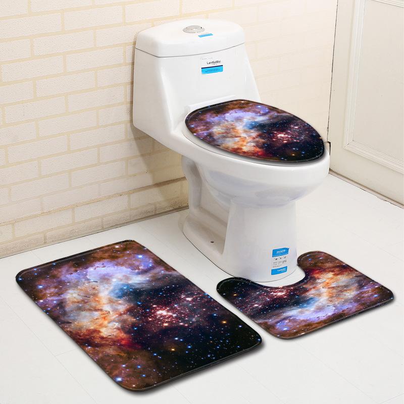 Star Series Floor Mat Three-Piece Bathroom 3-Piece Carpet Doormat