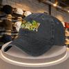 Toad and Frog Printed Baseball Cap Adjustable Duckbill Hat for Parties Outdoor Sports Casual Wear