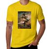 The Charging Chasseur. Théodore Géricault. T-Shirt Tees Oversized Men T Shirt