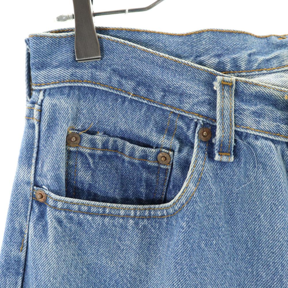 Levi's 80s 501 Vintage Straight Denim Pants W32 Jeans Button Fly Men's Used