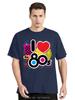 Summer T-shirt Retro Dresses 80 Nostalgic 1980 Years Short Sleeve Oversized Tshirt Unisex O-Neck Tshirtunisex Clothing