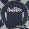 Winnipeg Hockey Greatest Of All Time Team Legends , Winnipeg City Skyline Shirt and Kids Tshirt
