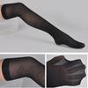 Women Gothic Hollowed Fishnet Pantyhose Tights Halloween Spider Web Jacquard Thigh High Stockings Cosplay Leggings