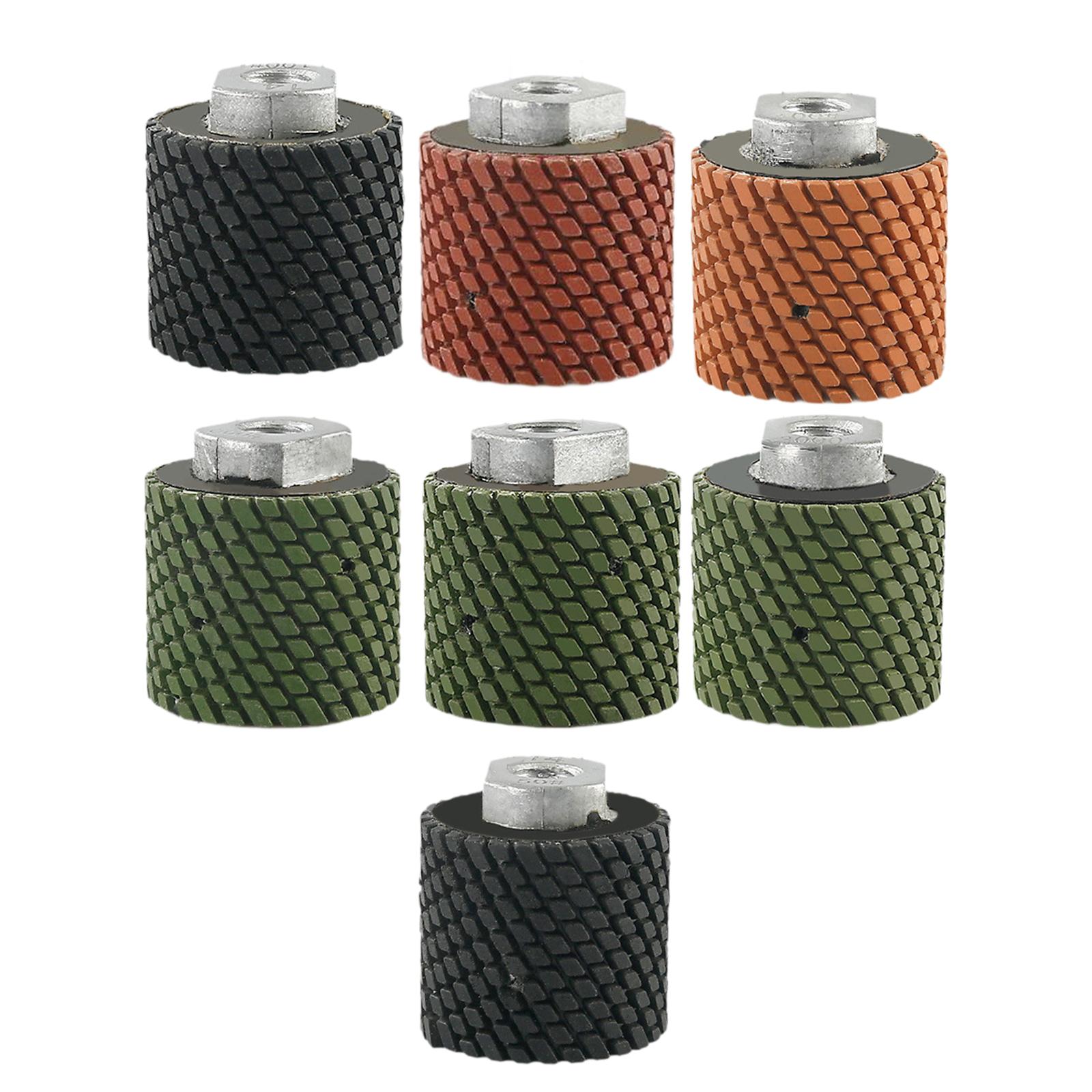 

M14 Angle Grinder Drum Grinding Wheel Cylindrical High Performance Grinding Head for Cement Marble Ceramic Tile Stone Rock 400 Grits