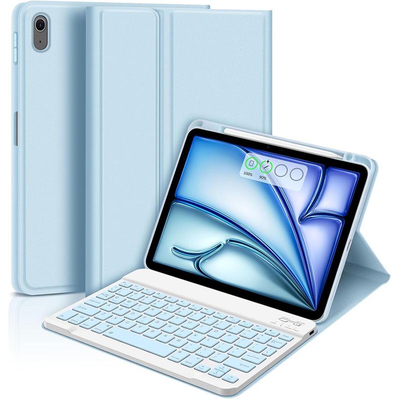 

Магнитный Съемный Bluetooth-клавиатура и Мышь со Слотом для Стилуса для Планшета iPad 10.9 -11 9-го Поколения Защитный Чехол Compatible with iPad Pro 11 2022/2021/2020/2018