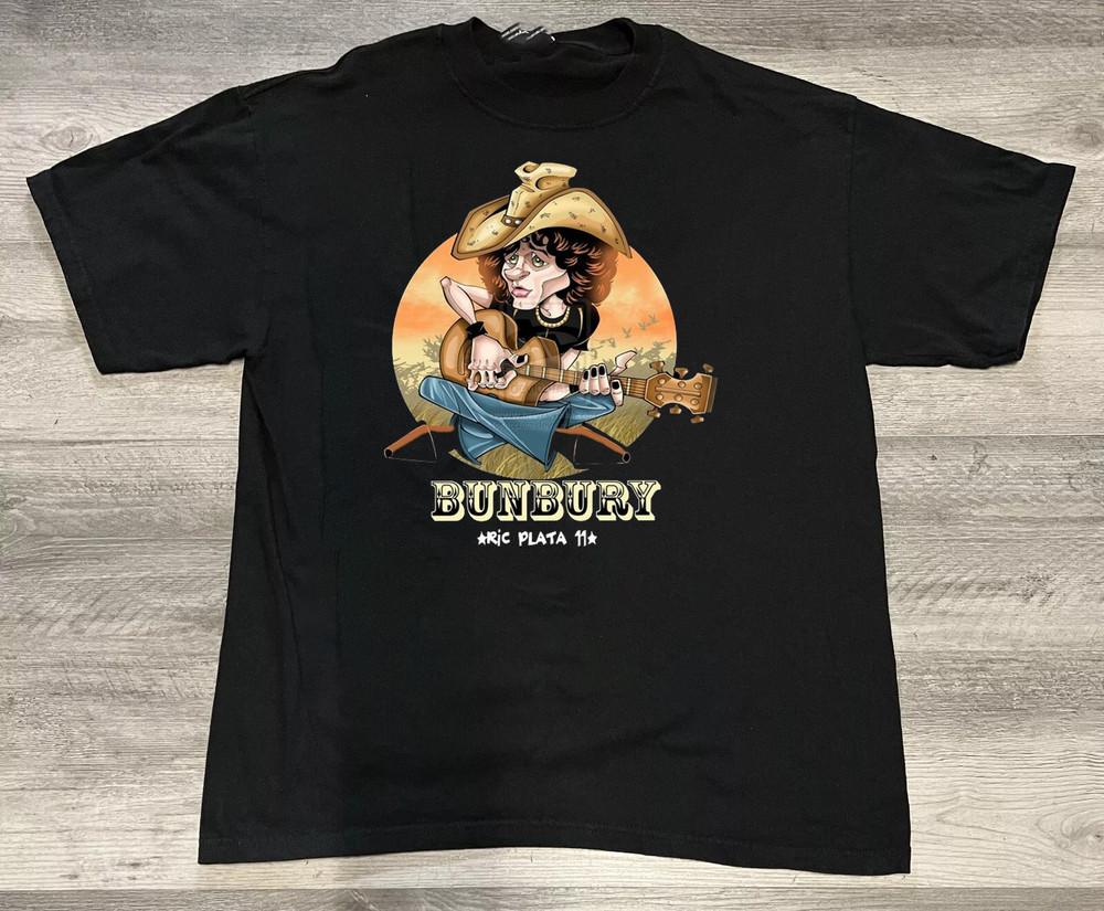 New! Enrique Bunbury Cotton Shirt Unisex Concert S to 5XL Unisex T-Shirt L