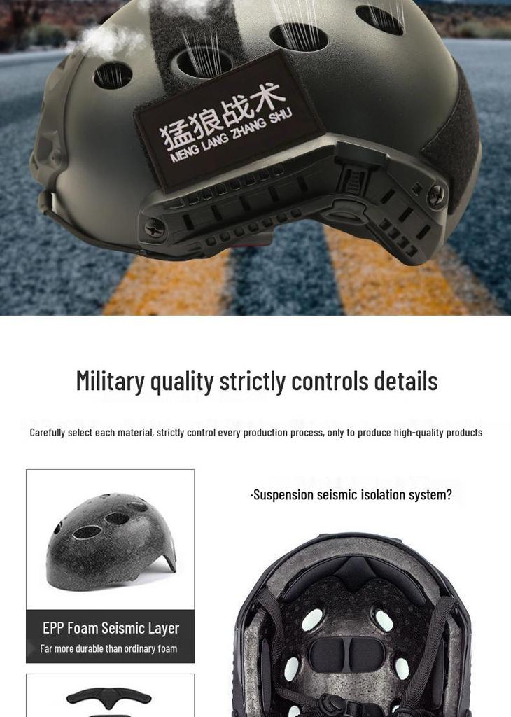 FAST Tactical Helmet - Outdoor Sports & Military Protection for Cycling & Climbing Fans