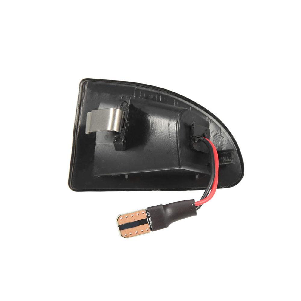 Smoke Lens LED Turn Signal Side Marker Lights For Smart Fortwo W451 2007-2014