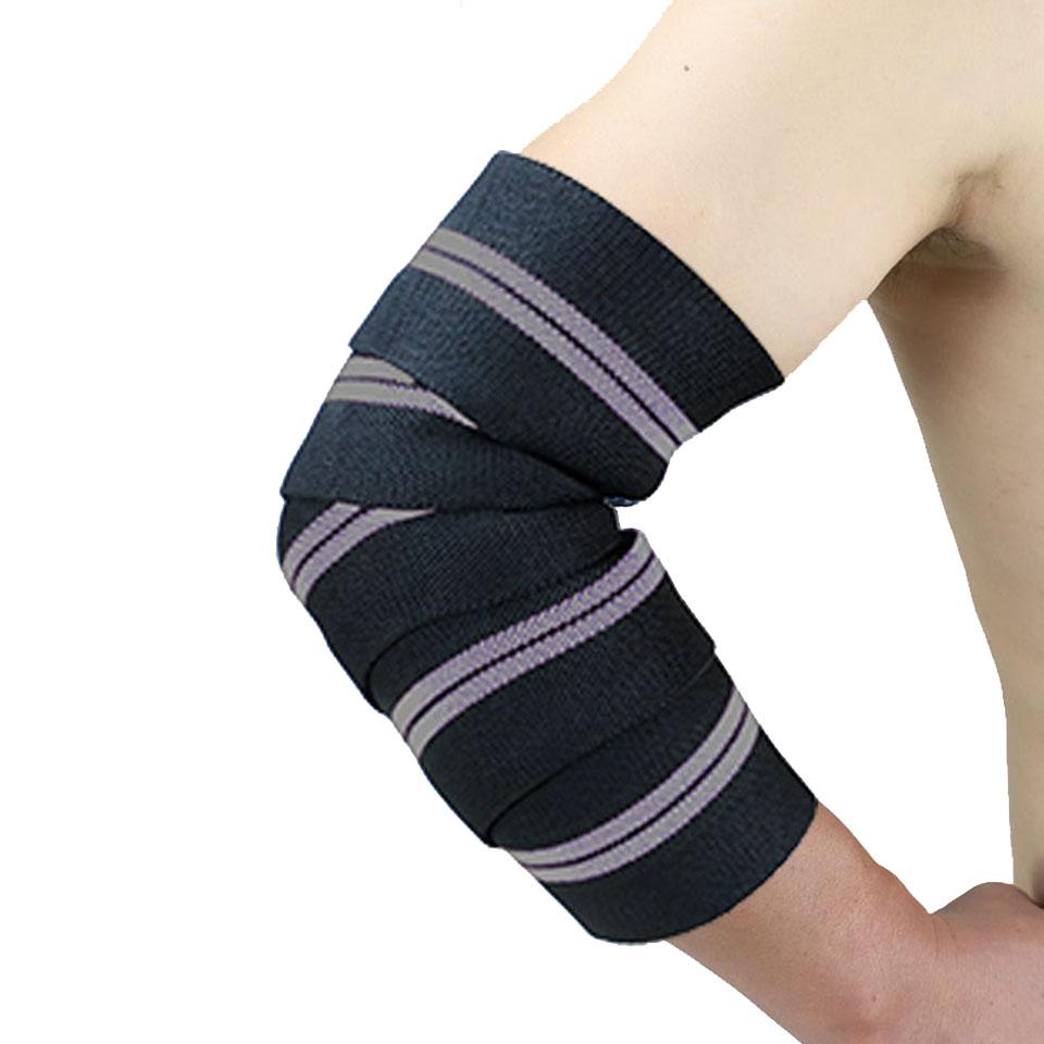 

1Pcs Elbow Guard Anti-Slip Sports Protective Wrist Guard Fitness Assistance Belt Support Winding Tendon Sheath Protective Gear