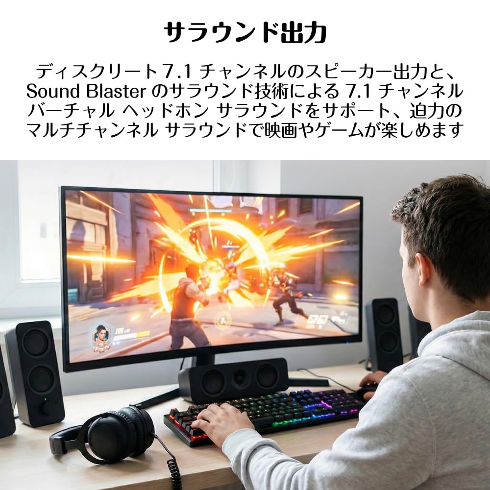 Sound Blaster Audigy Fx Pro 120dB SNR, Up To 32-bit/384kHz Playback, Internal PCI-e Sound Card SB-AFXPR