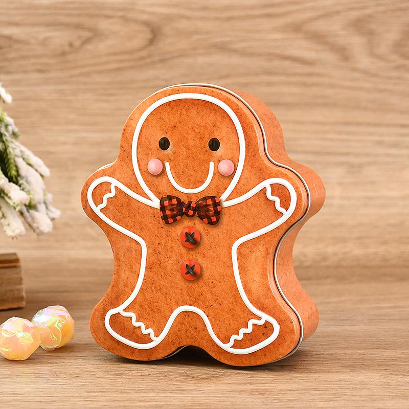 Pudełka na cukierki z piernika świątecznego Wesołe ozdoby świąteczne do domu Pudełko na prezenty świąteczne na Nowy Rok Ozdoby świąteczne Navidad