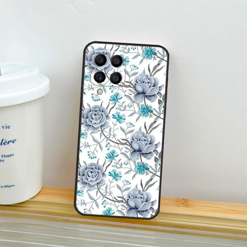 Painting Flowers Nature Leaves Case For Samsung Galaxy M21 M31 M11 M13 M54 M34 M14 M56 M36 M16 M53 M32 M52 M35 M55 M15 M06