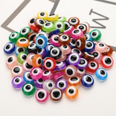 Resin Fish Eye Round Beads for DIY Devil Eye Bracelets, Necklaces, and Accessories