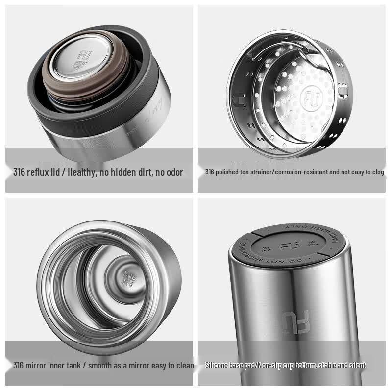 Fuguang 316 Stainless Steel Tea Infuser Mug