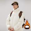 New Cotton Clothes Men's Stand-up Collar Trendy Hooded Trendy Brand Bread Clothes Thickened Warm Cotton Clothes Couple Loose Coat
