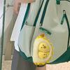 Abnehmbarer Realistischer Durian Plüsch Schlüsselanhänger Weicher Stofftier Obst Anhänger für Taschen Rucksäcke Niedliches Quetschbares Stressabbau Spielzeug Kreatives Geschenk